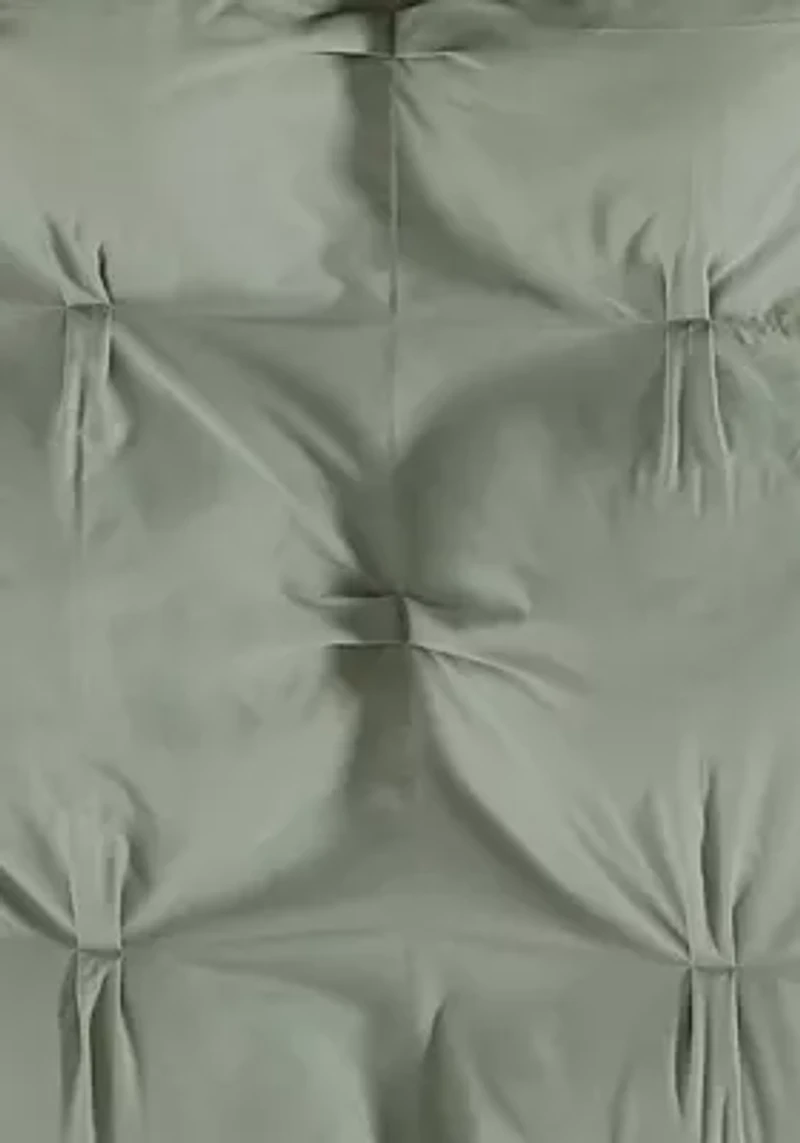 Truly Soft Oversized Puffer Green King 3 Piece Comforter Set