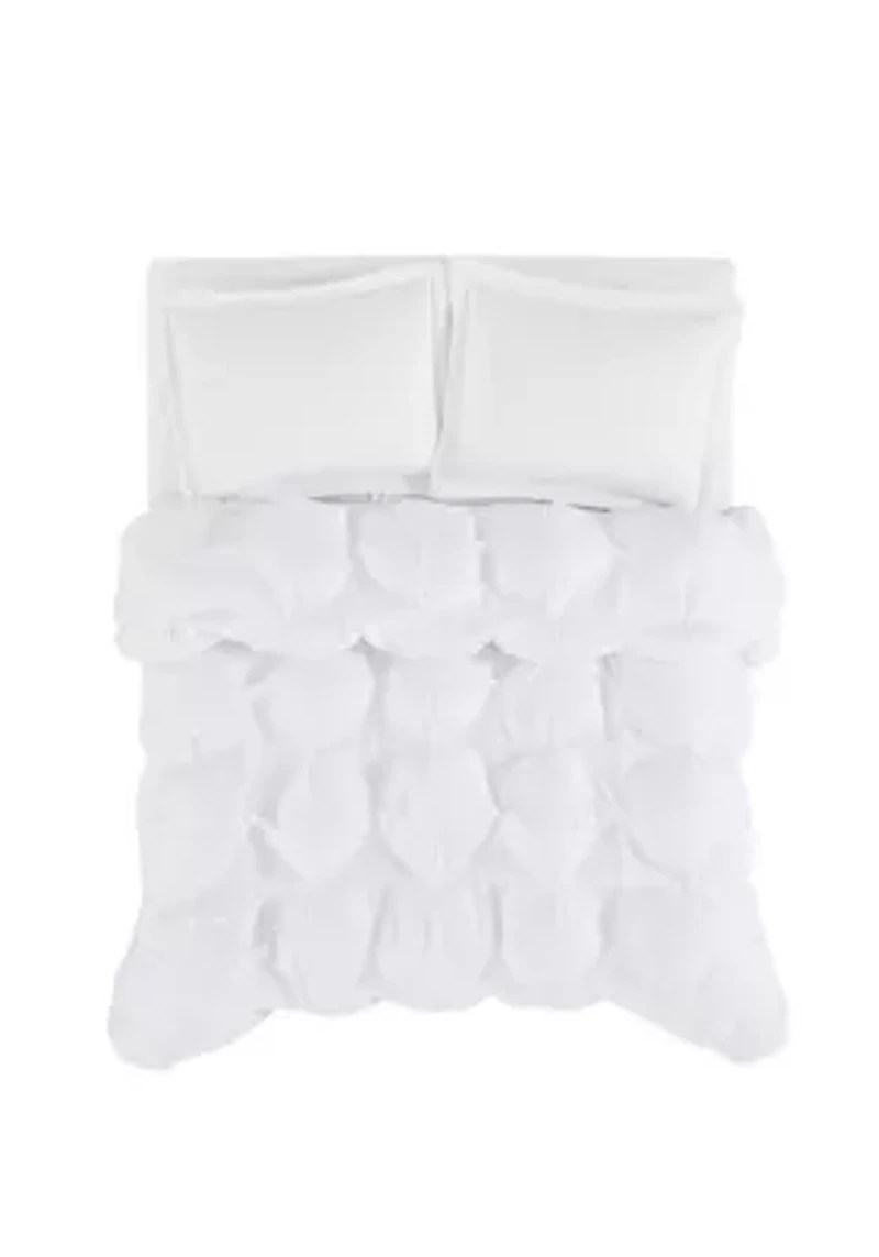 Truly Soft Oversized Puffer Green King 3 Piece Comforter Set