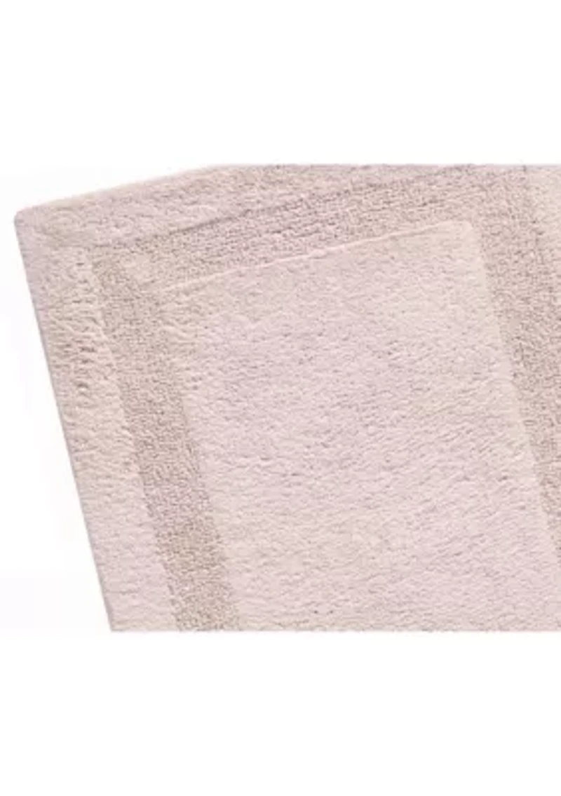 Royal Velvet Classic Cotton Set of 2 (17x24, 20x32) Bath Rug Blush