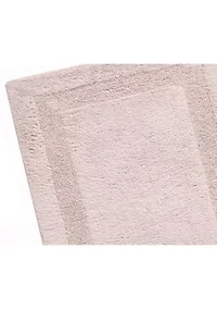 Royal Velvet Classic Cotton Set of 2 (17x24, 20x32) Bath Rug Blush