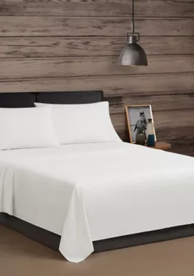 Frye Vintage Washed Cotton Blue Full 4 Piece Sheet Set