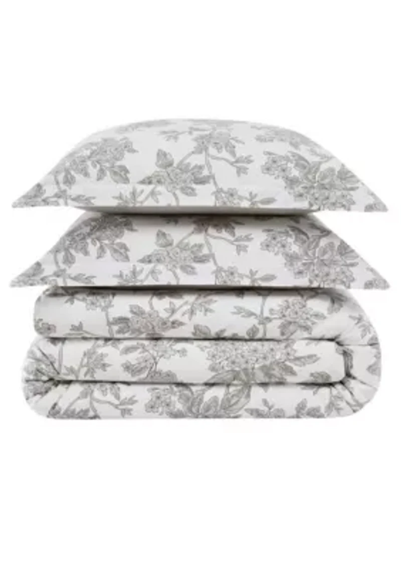 Brooklyn Loom Mila Floral Duvet Set