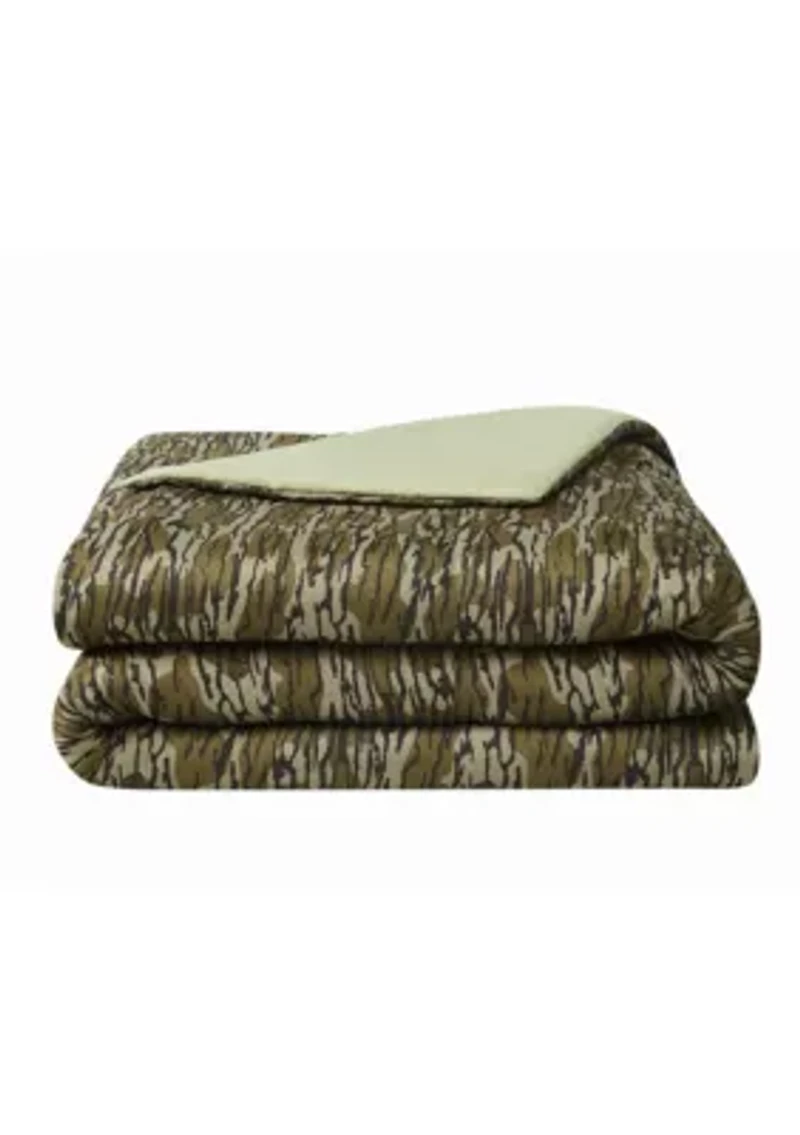 Mossy Oak Bottomland Camouflage Microfiber Comforter Set