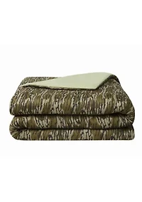Mossy Oak Bottomland Camouflage Microfiber Comforter Set