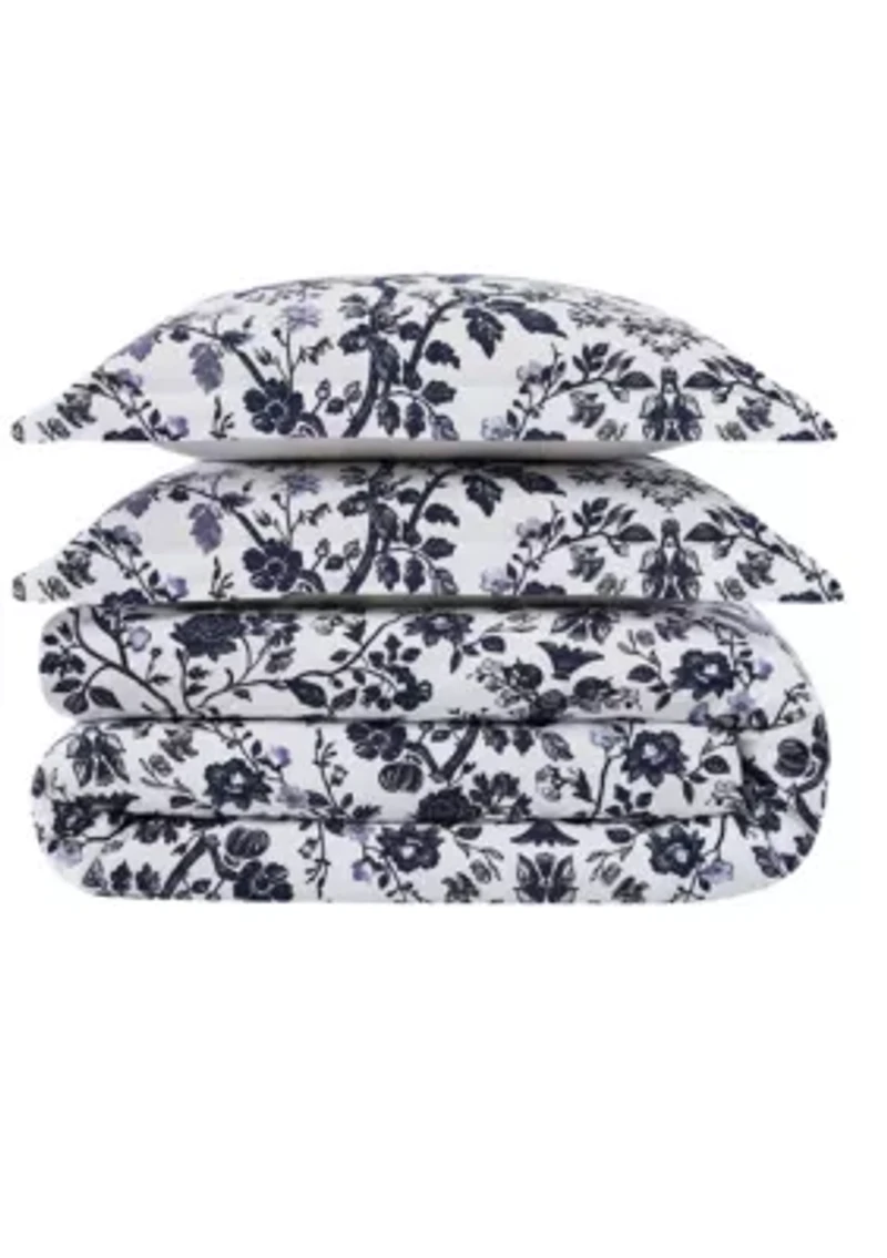 Brooklyn Loom Ava Floral Duvet Set