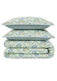 Brooklyn Loom Olivia Floral Duvet Cover Set