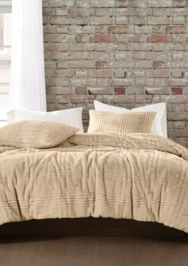 Brooklyn Loom Carved Faux Fur