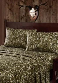 Mossy Oak Bottomland Camouflage Microfiber Sheet Set