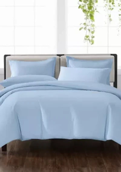 Cannon Heritage Solid Duvet Set
