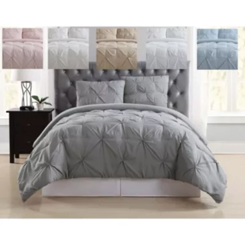 Truly Soft Pleated Duvet Set