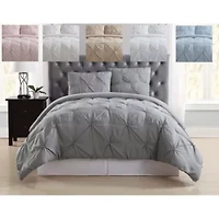 Truly Soft Pleated Duvet Set