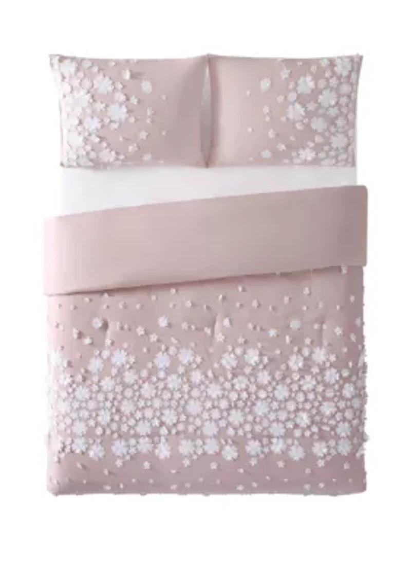 Confetti Flowers Comforter Set