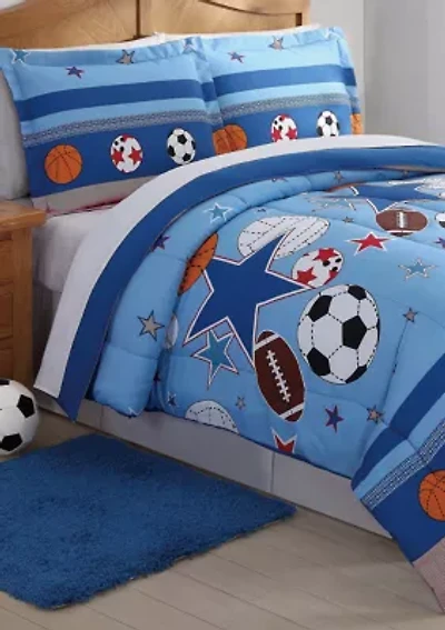 Sports and Stars Comforter Set