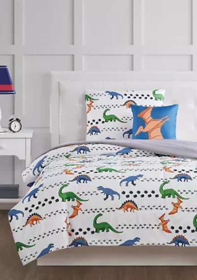 Dino Tracks Comforter Set