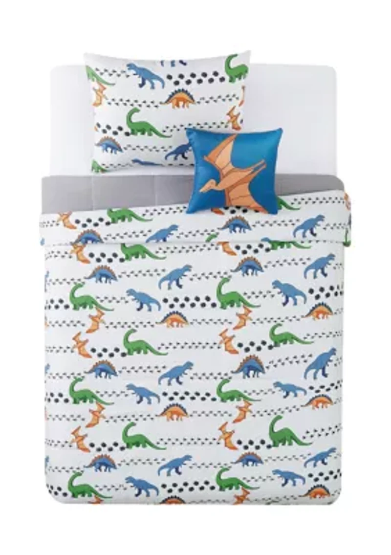 Dino Tracks Comforter Set