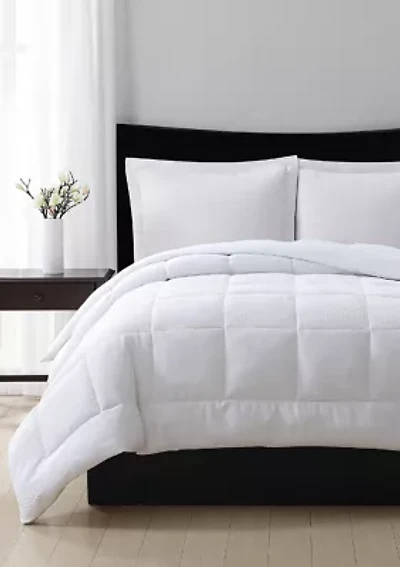Seersucker Dot Comforter