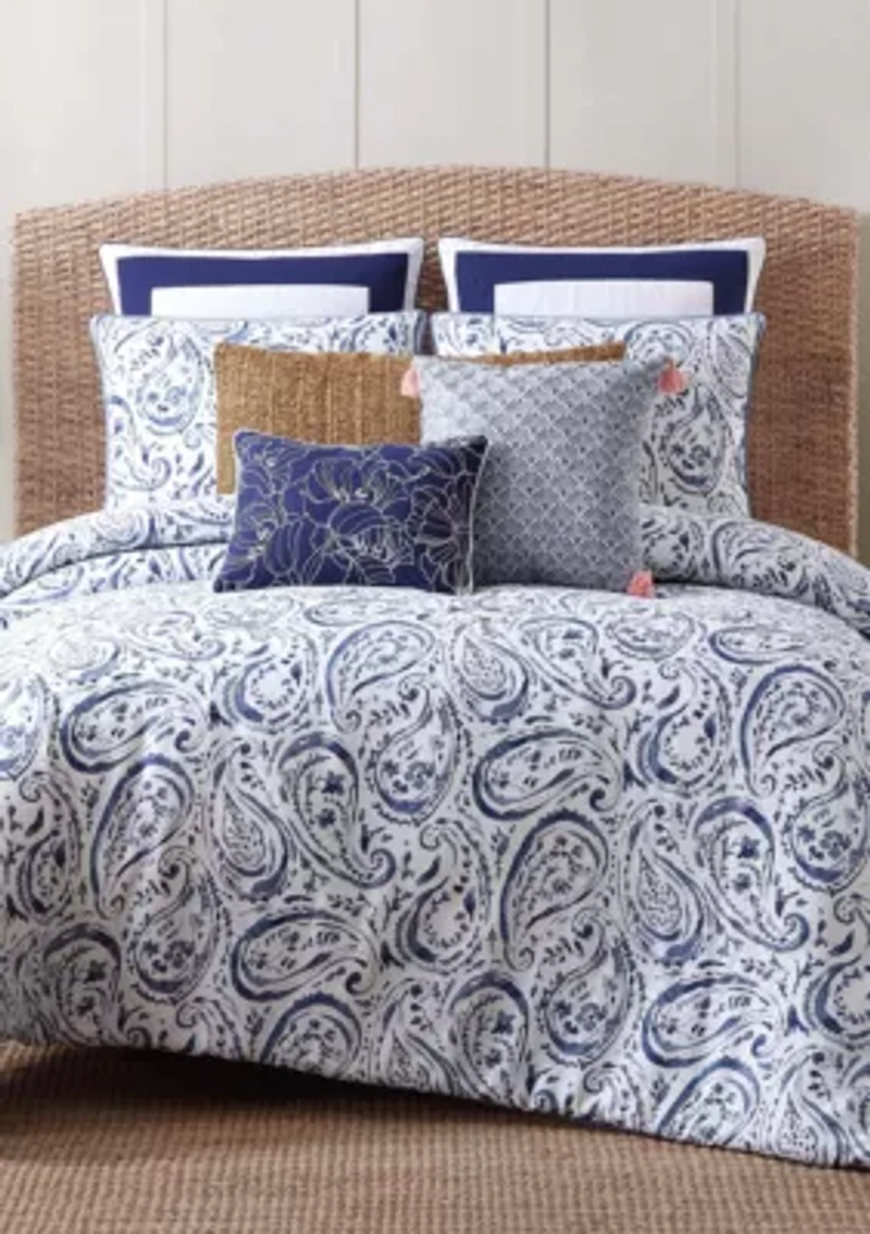 Indienne Paisley European Sham