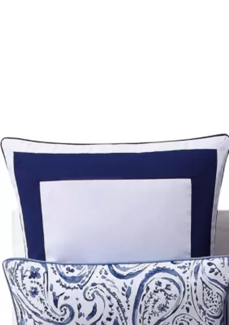 Indienne Paisley European Sham