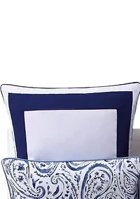 Indienne Paisley European Sham