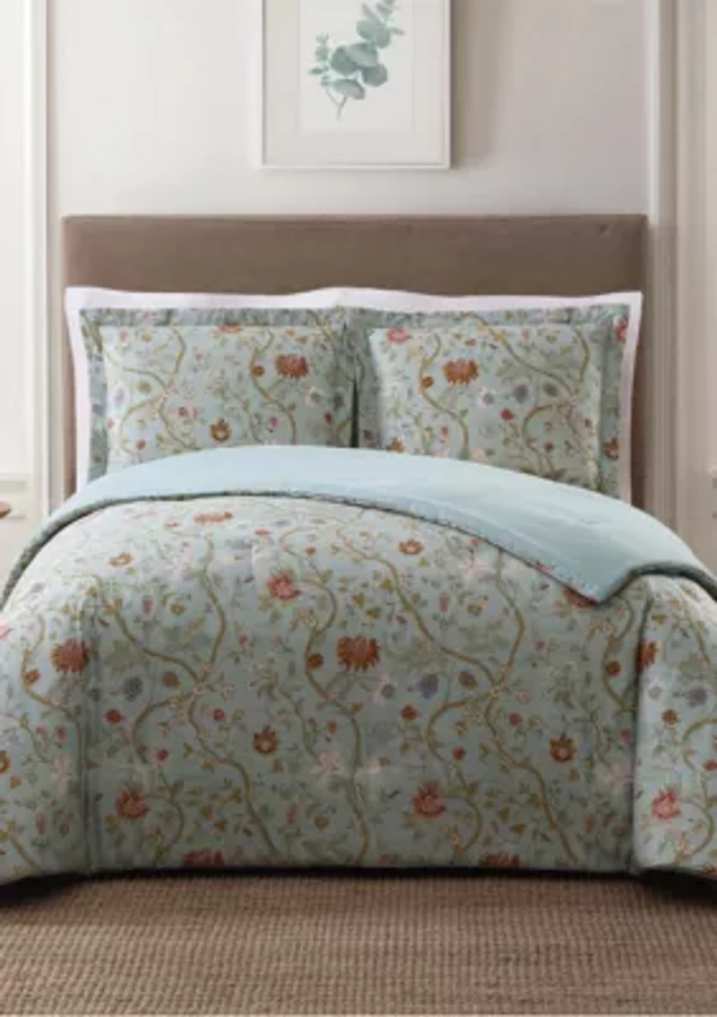 Bedford Blue Full/Queen XL Comforter Set