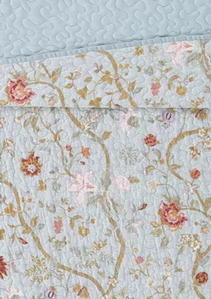 Bedford Blue Full/Queen XL Quilt Set