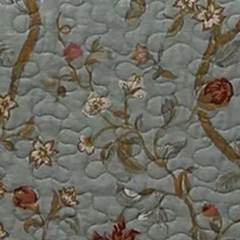 Bedford Blue King Quilt Set