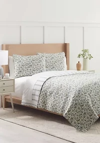 Lindsey Floral Quilt Set