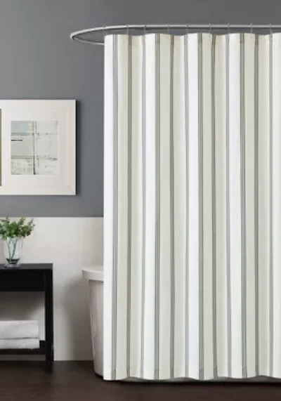 Truly Soft Millenial Stripe Shower Curtain