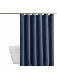 Cannon Heritage Cotton Waffle Shower Curtain