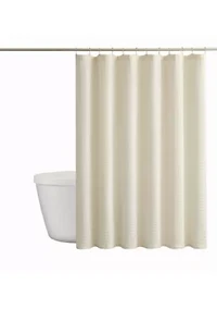 Cannon Heritage Cotton Waffle Shower Curtain