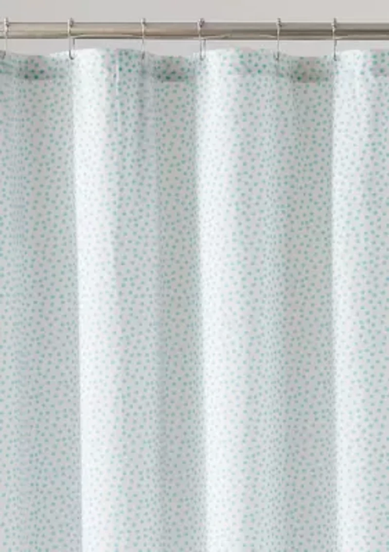 Scout Guys and Dots 72x72 Shower Curtain