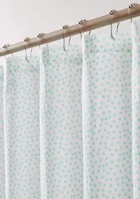 Scout Guys and Dots 72x72 Shower Curtain