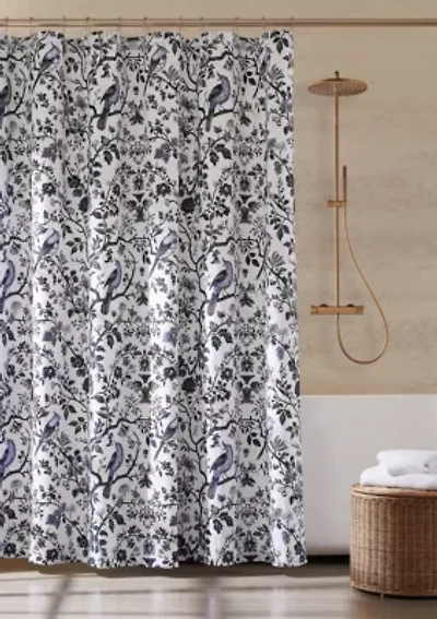Brooklyn Loom Ava Floral Shower Curtain