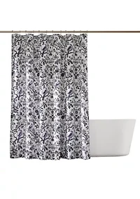 Brooklyn Loom Ava Floral Shower Curtain