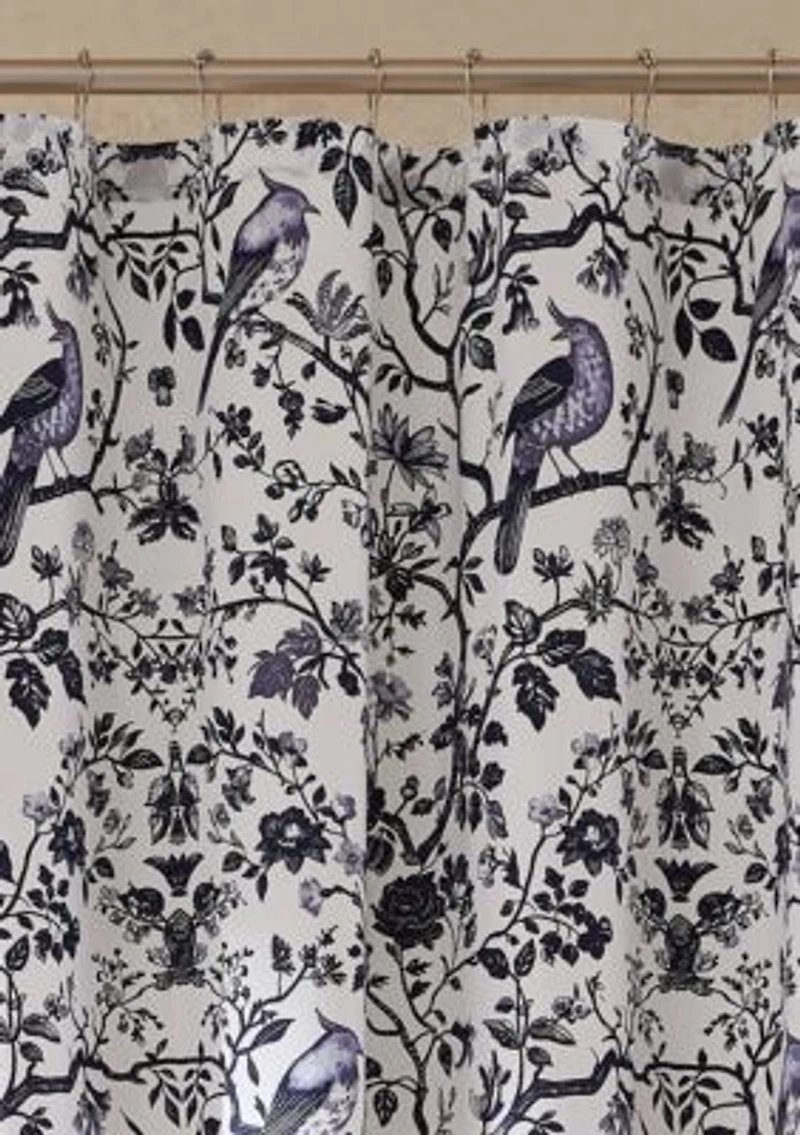 Brooklyn Loom Ava Floral Shower Curtain