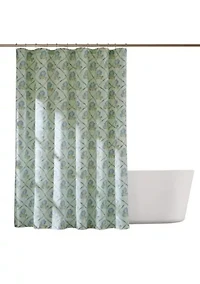 Brooklyn Loom Olivia Floral Shower Curtain