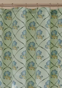 Brooklyn Loom Olivia Floral Shower Curtain