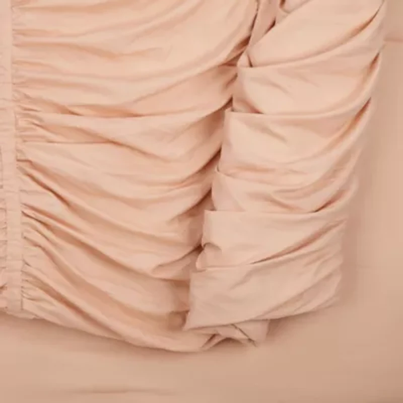 Emily Solid Textured Comforter Set