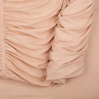 Emily Solid Textured Comforter Set