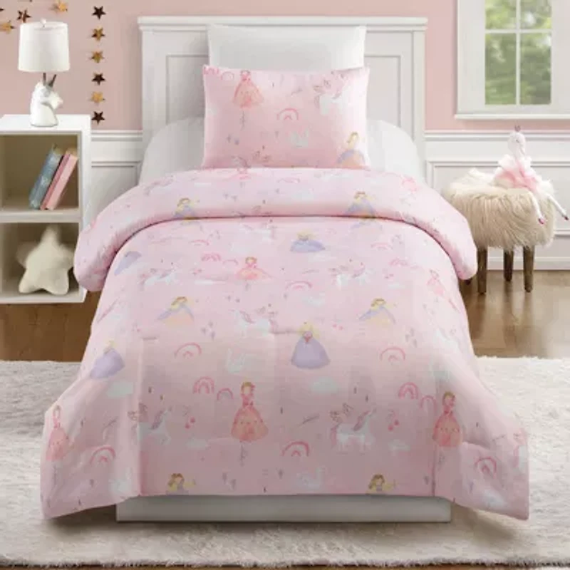 Fairytale Princess Microfiber Comforter Set