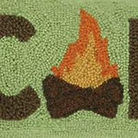 Lake Wool Hook Pillow