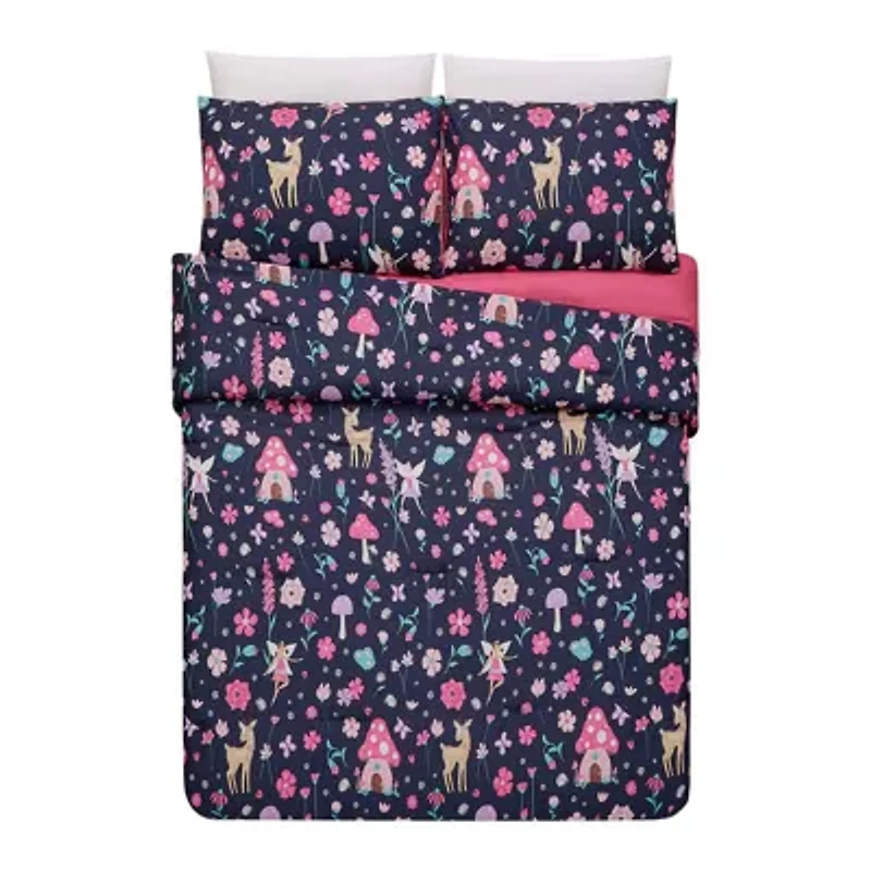 Fairy Garden Reversible Comforter Set