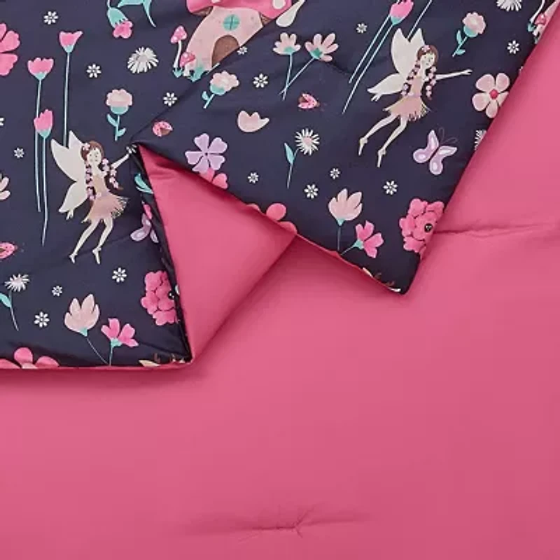 Fairy Garden Reversible Comforter Set