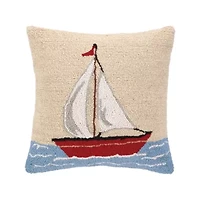 Sailboat Hook Pillow