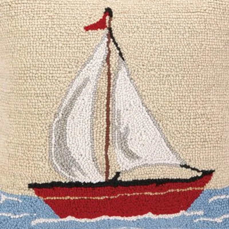Sailboat Hook Pillow