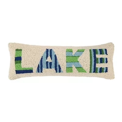 Lake Wool Hook Pillow