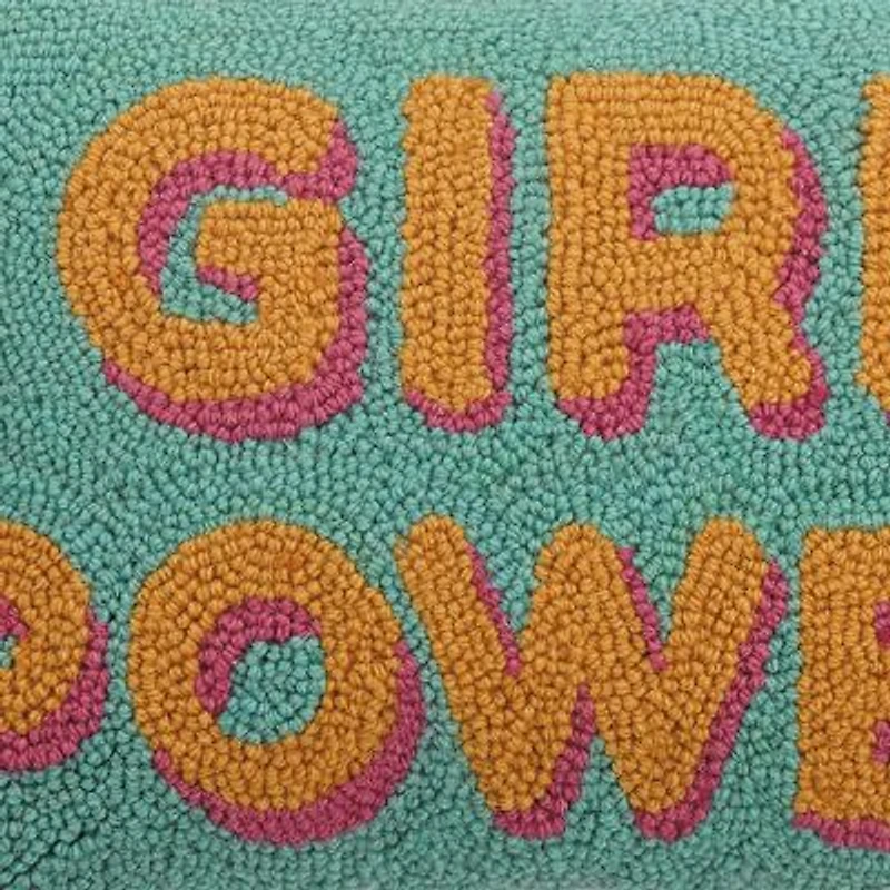 Girl Power Hook Pillow