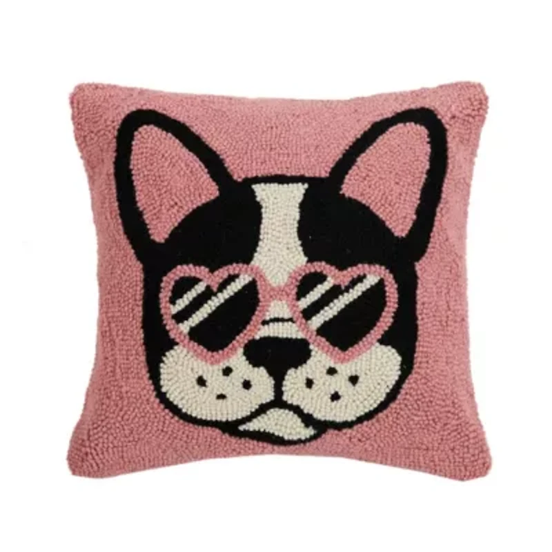 Cool Frenchy Wool Hook Pillow