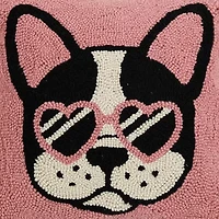 Cool Frenchy Wool Hook Pillow