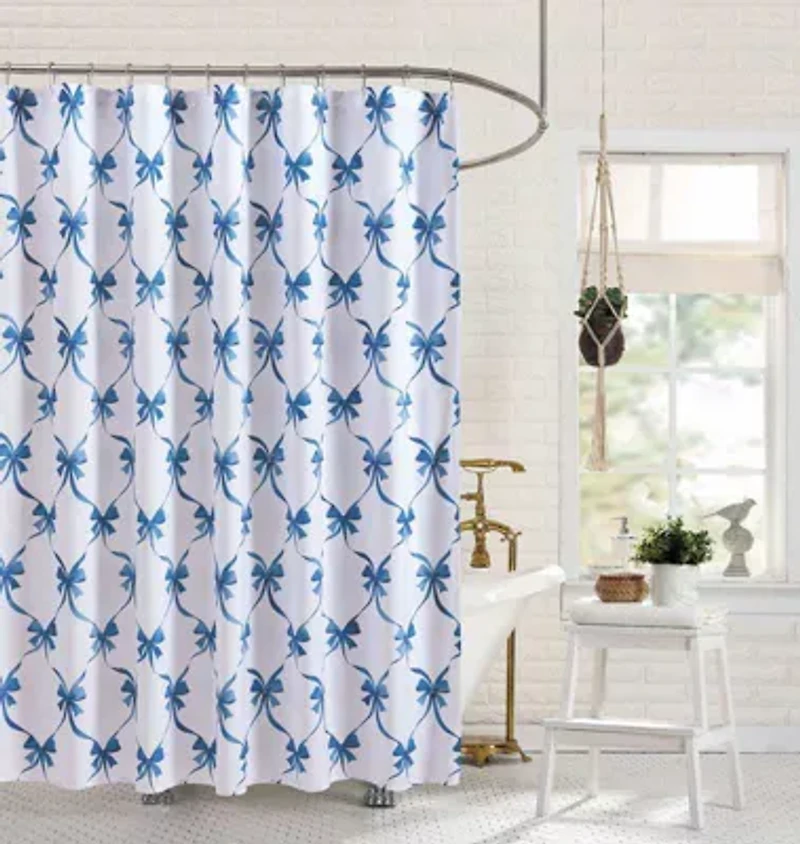 Abigail Bow Shower Curtain